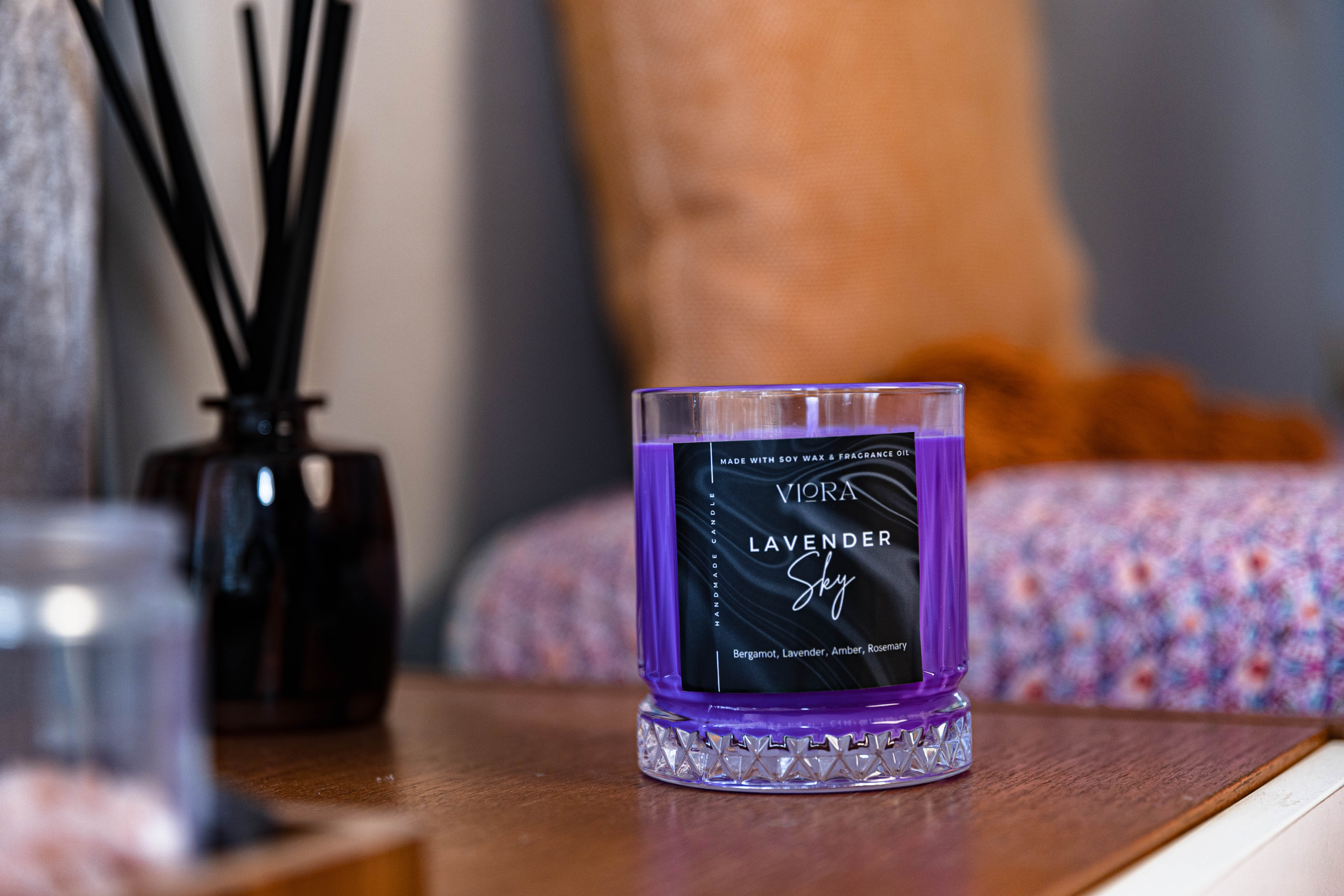 The Healing Power of Lavender Soy Candles